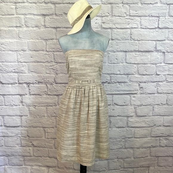 Banana Republic linen blend sun dress - Picture 1 of 8